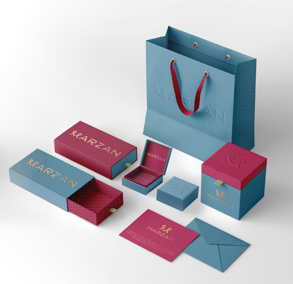 Marzan branding and packaging